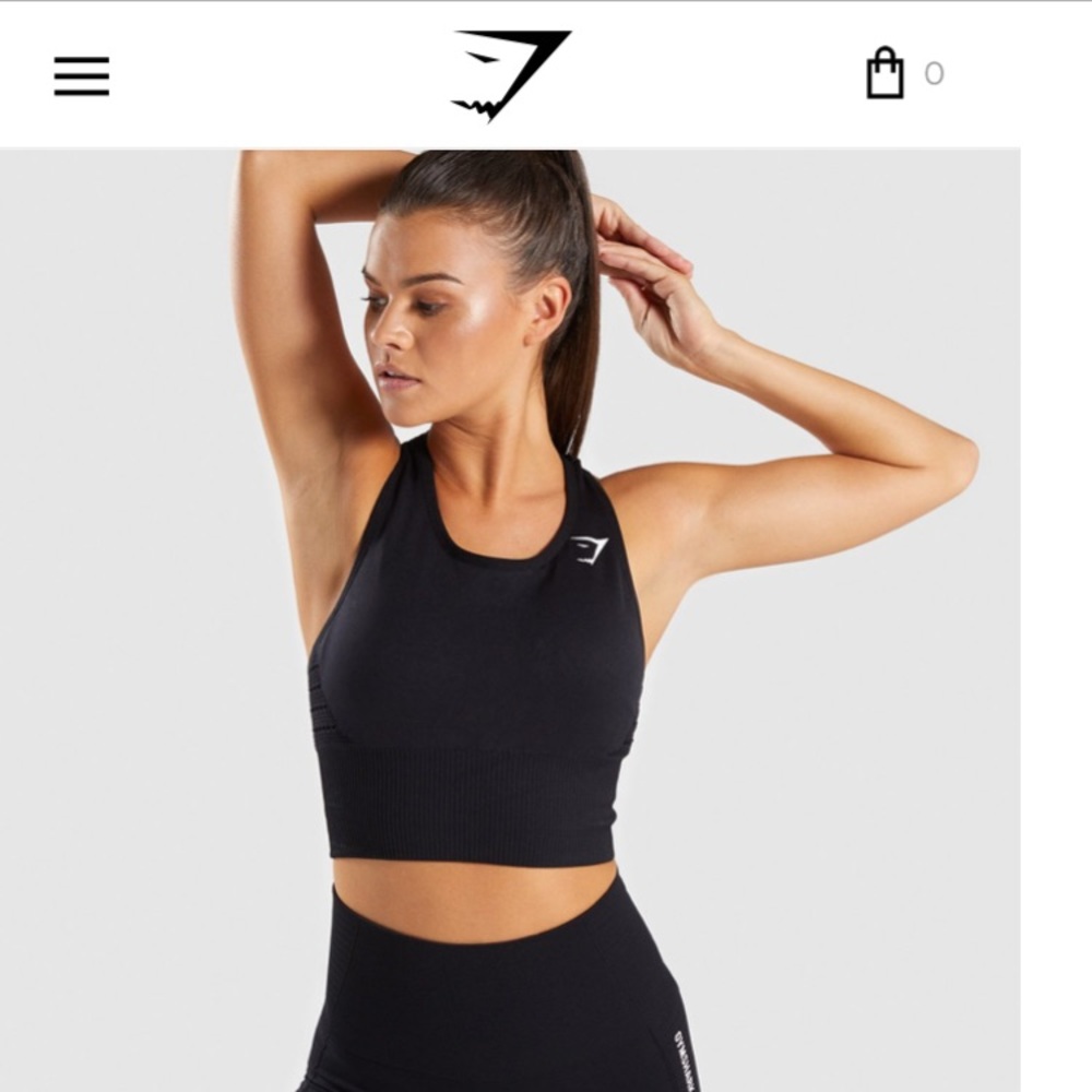 Gymshark energy seamless crop vest